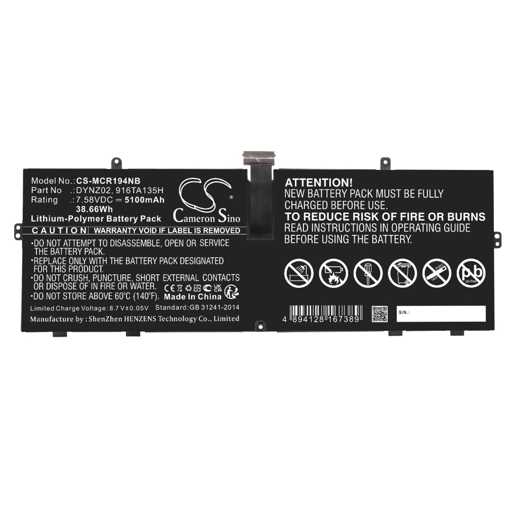 Baterie tabletă Microsoft CS-MCR194NB