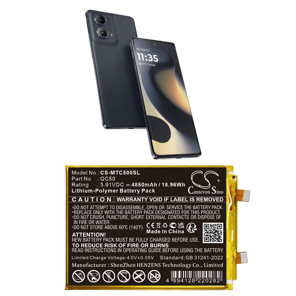 Battery Replaces QC50