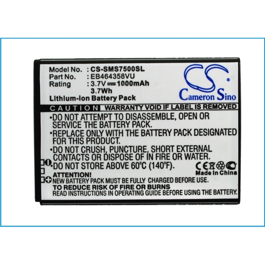 Baterii compatibil cu Samsung Galaxy Ace Plus Ace Q Appeal CS-SMS7500SL