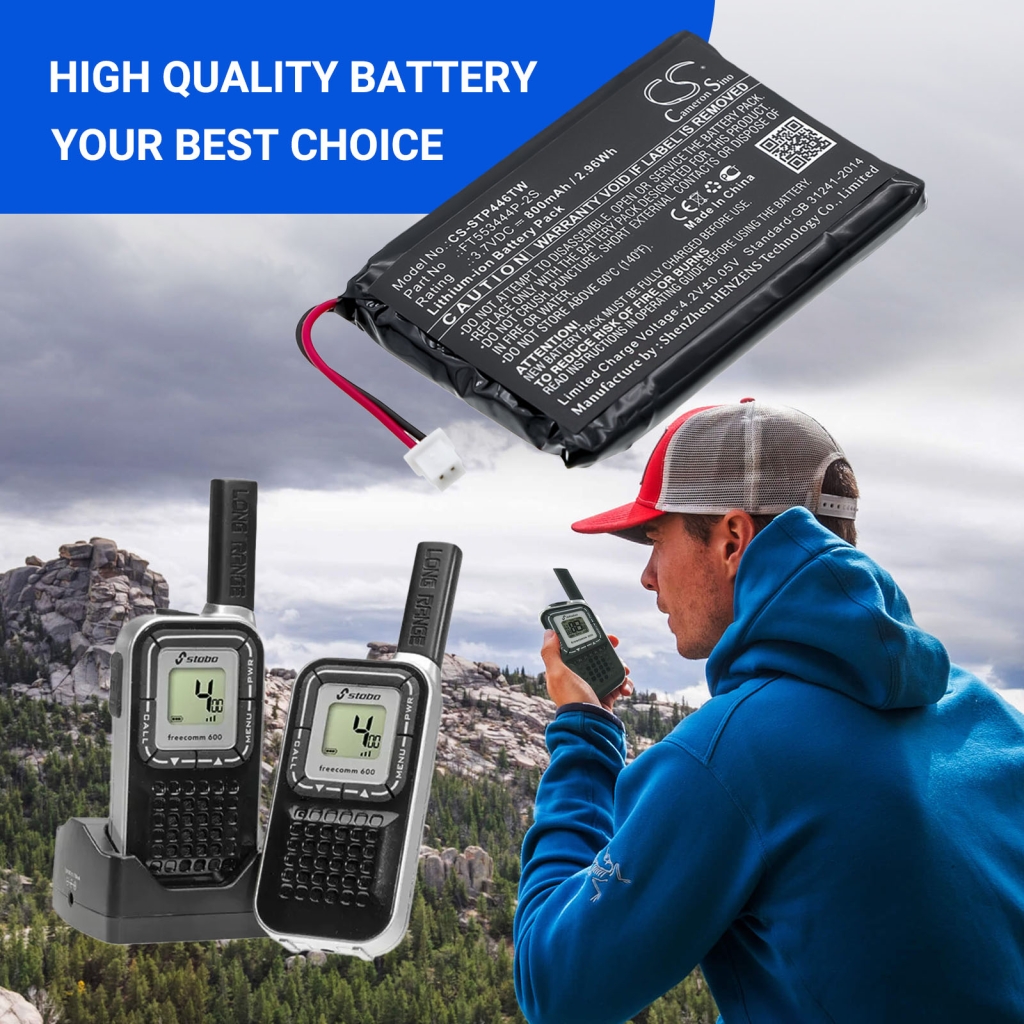 Two-Way Radio Battery microTALK CS-STP446TW