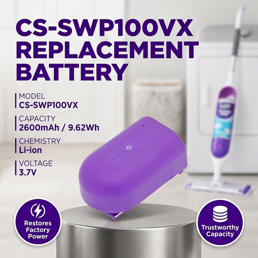 Baterii compatibil cu Swiffer Power Mop CS-SWP100VX