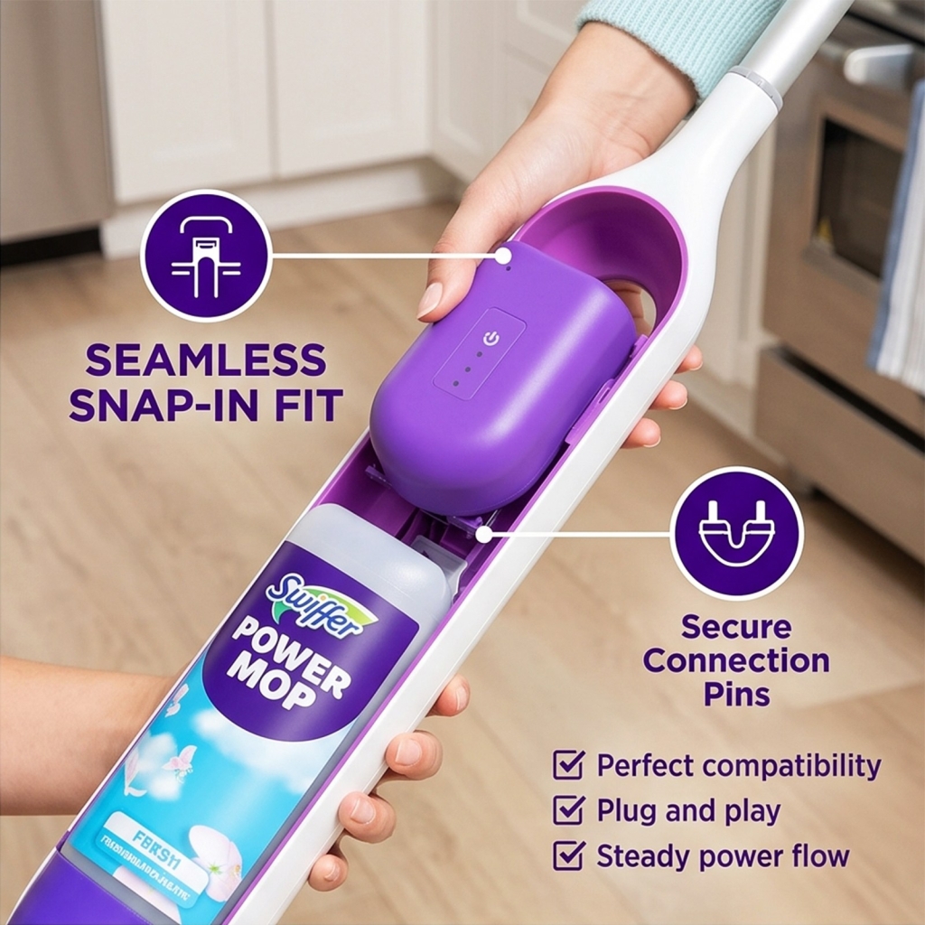 Baterii compatibil cu Swiffer Power Mop CS-SWP100VX