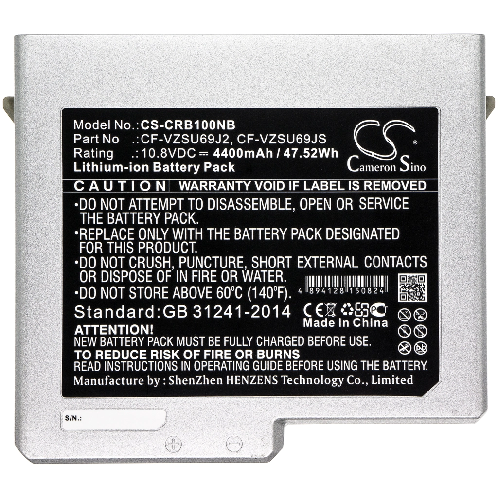 Notebook battery Panasonic CS-CRB100NB