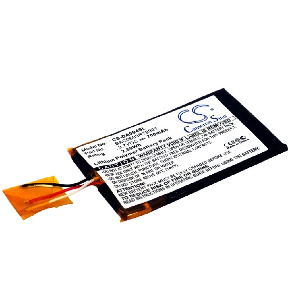 Baterie MP3, MP4, PMP Creative CS-DA004SL