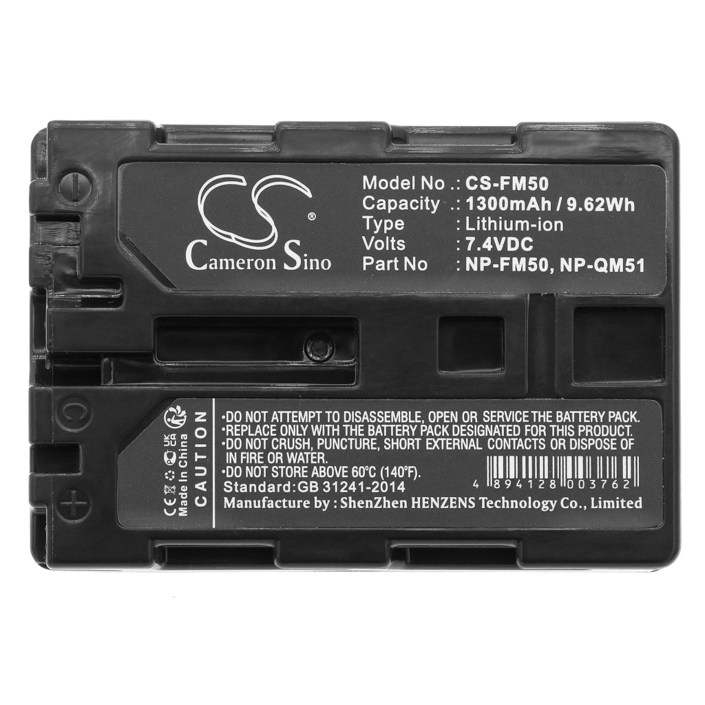 Camera Battery Sony MVC-CD200
