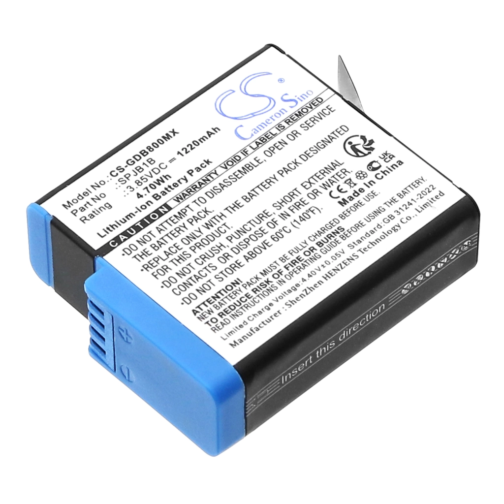 Camera Battery GoPro CS-GDB800MX