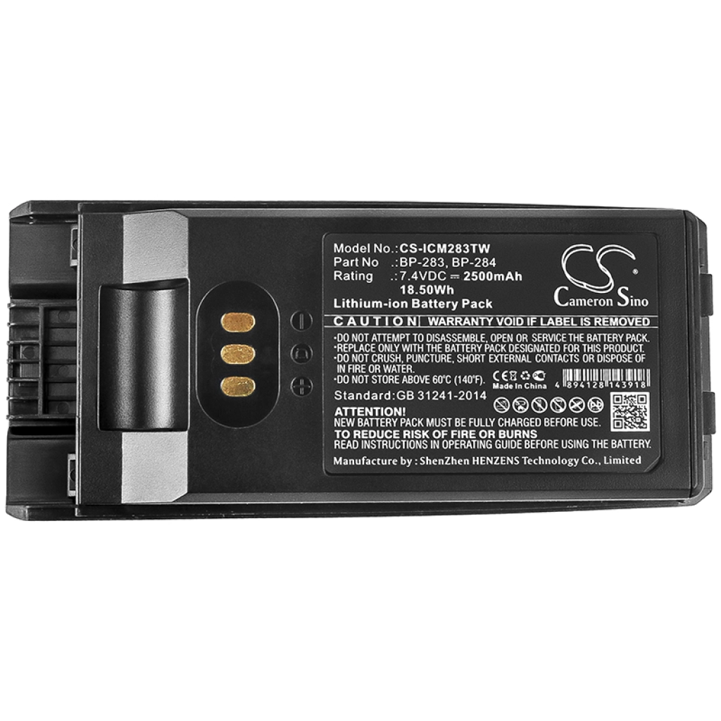Two-Way Radio Battery Icom CS-ICM283TW