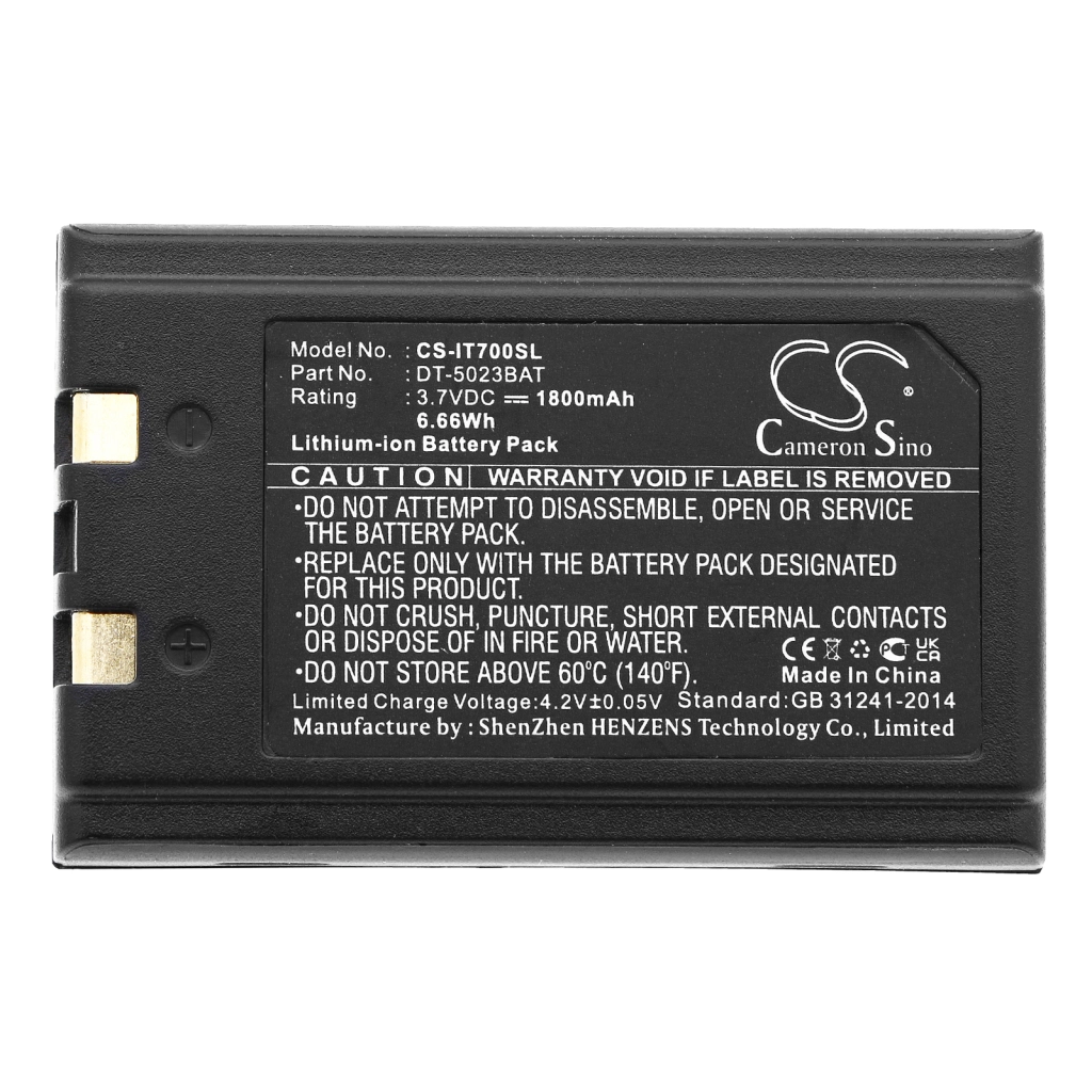 BarCode, Scanner Battery Symbol PPT2834