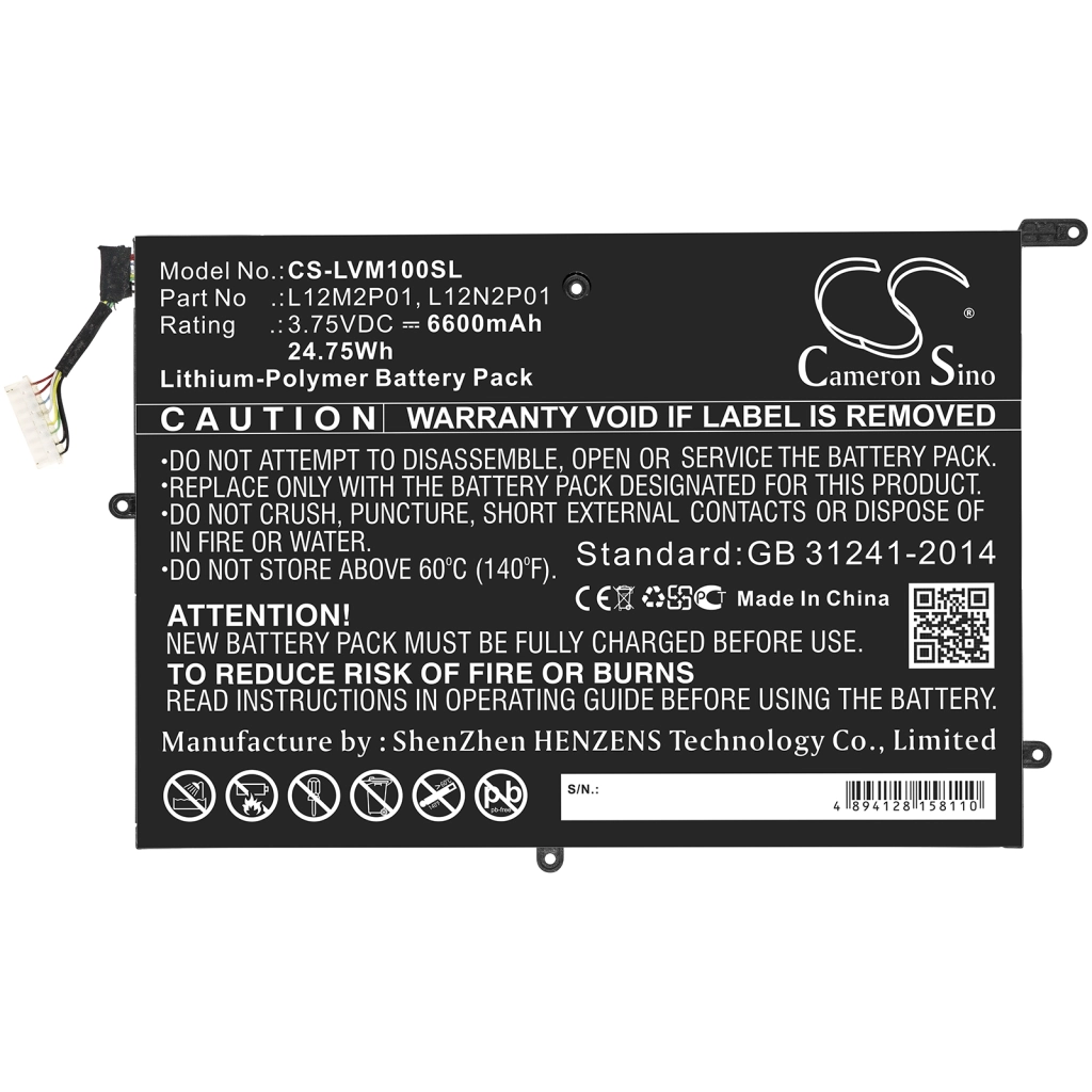 Baterie tabletă Lenovo CS-LVM100SL