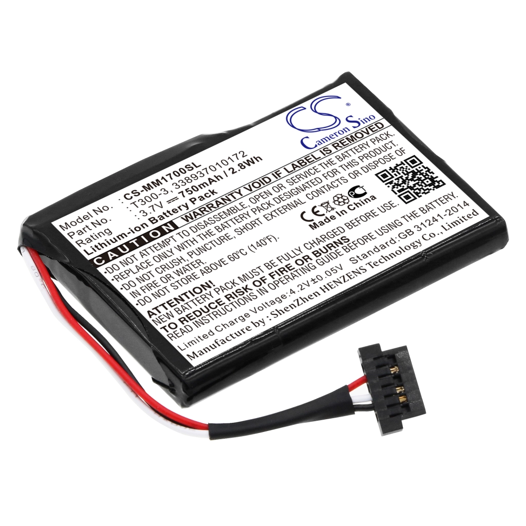 Baterie GPS, Navigator Magellan CS-MM1700SL