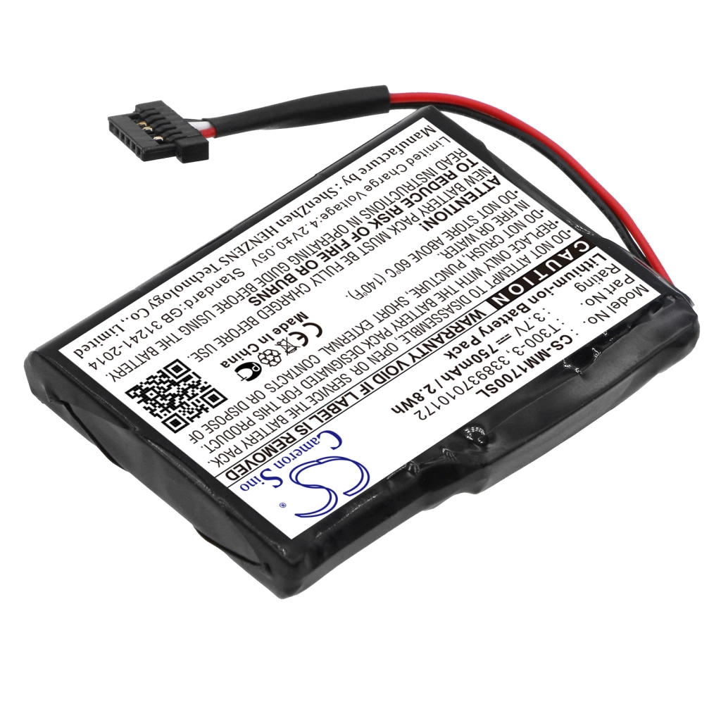 Baterie GPS, Navigator Magellan CS-MM1700SL