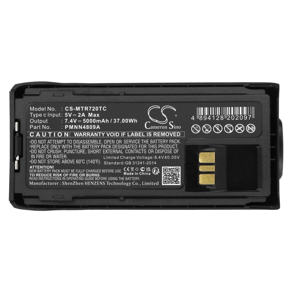 Baterie radio bidirecțional Motorola CS-MTR720TC