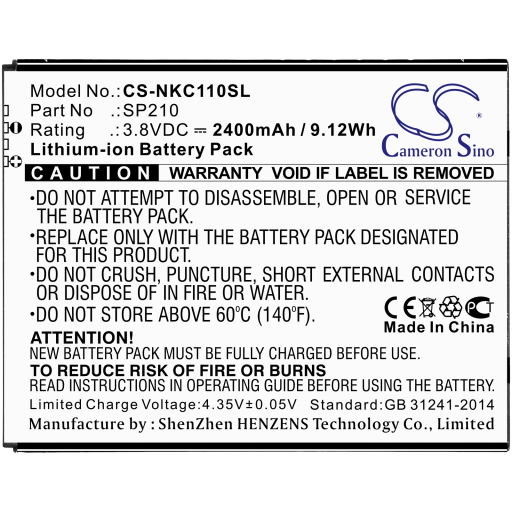 Baterie telefon mobil Nokia CS-NKC110SL