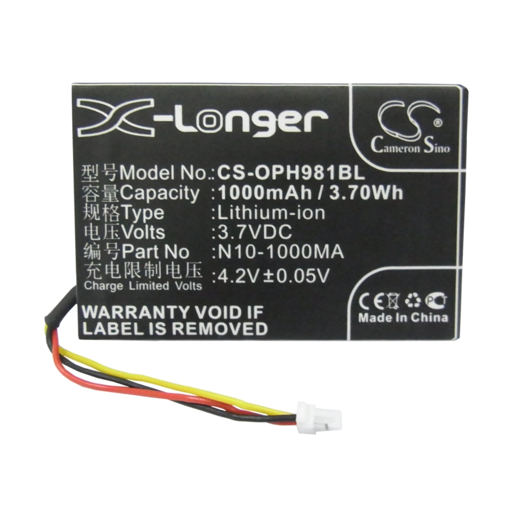 BarCode, Scanner Battery Opticon OPL-9815