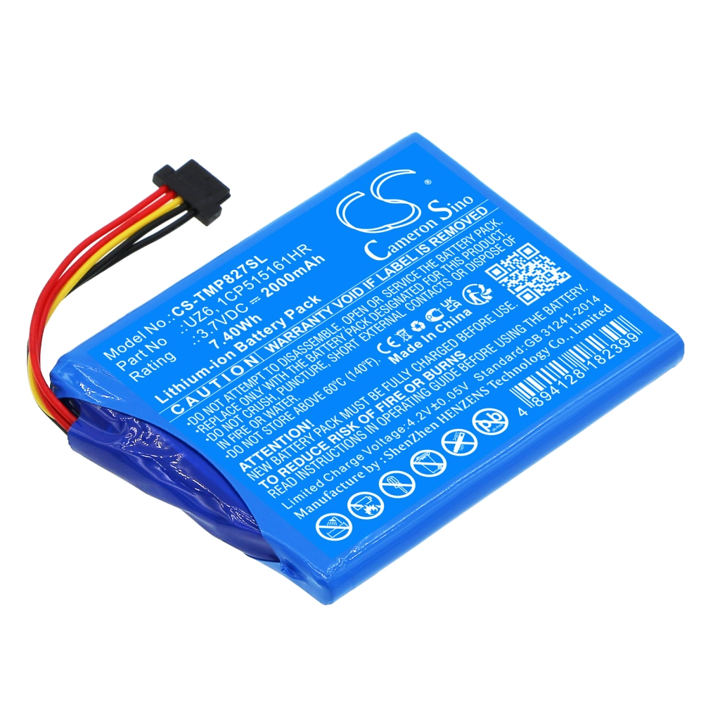 Baterie GPS, Navigator TomTom CS-TMP827SL