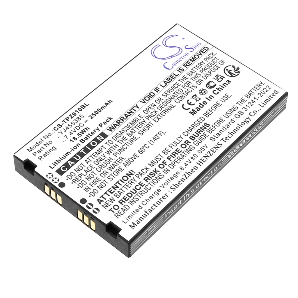 Baterie terminal de plată Topwise CS-TPZ910BL
