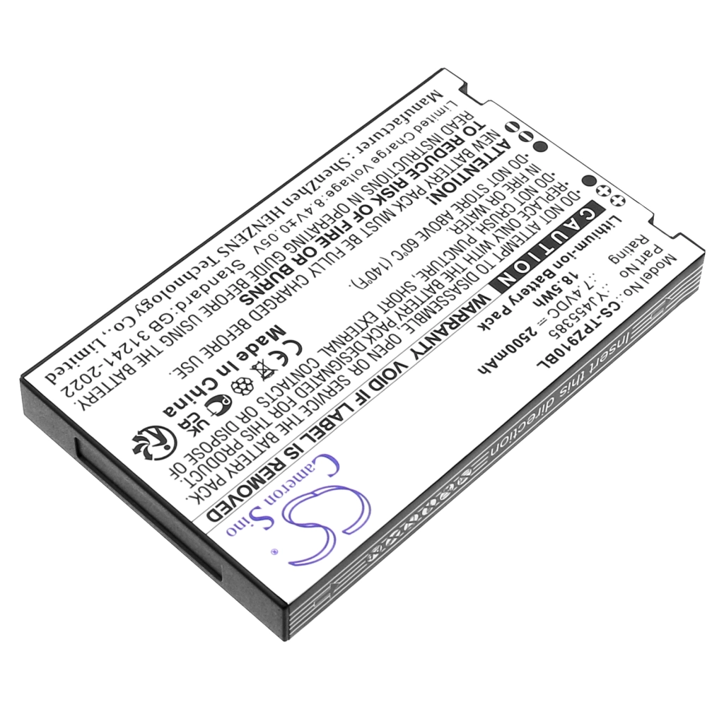 Baterie terminal de plată Topwise CS-TPZ910BL