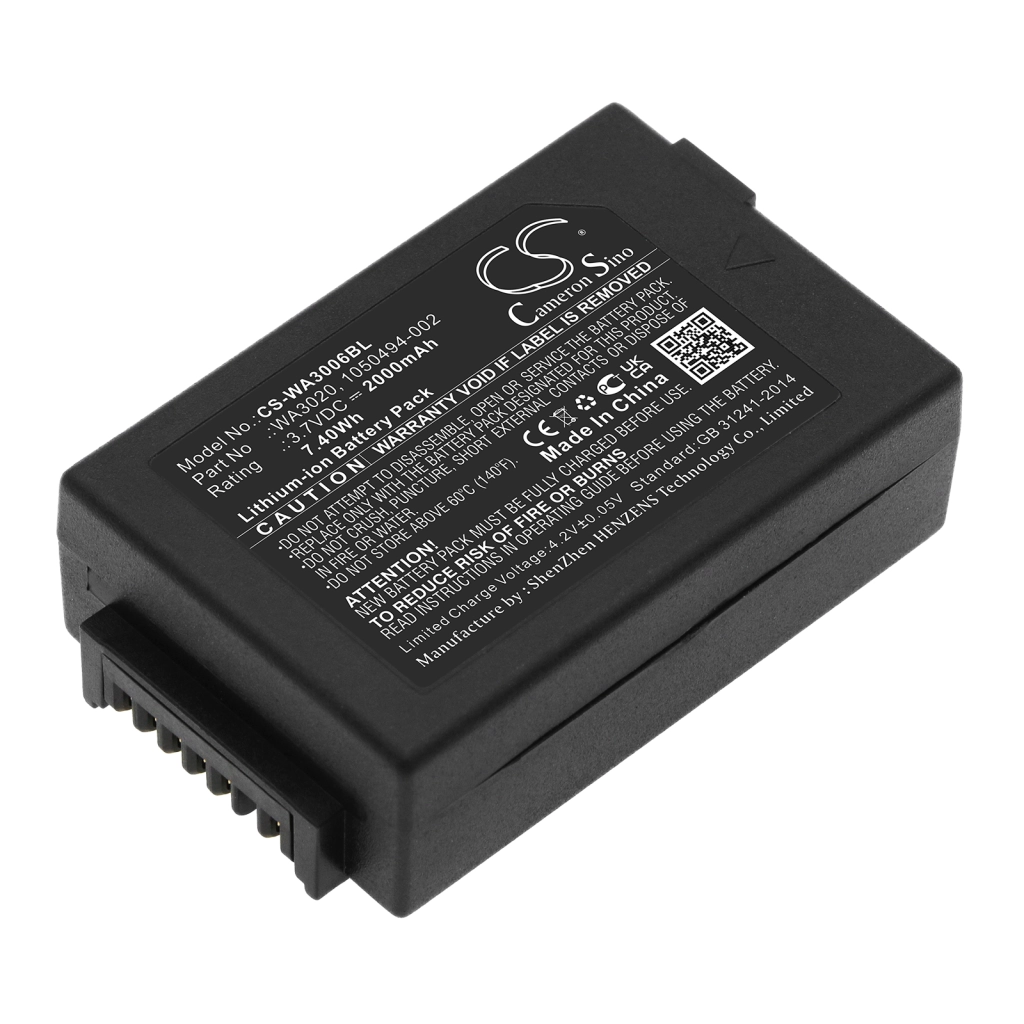 BarCode, Scanner Battery PSION Workabout Pro 7527C-G2