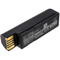 Compatible battery replacement for Zebra 82-166537-01,BT-000341-01,BTRY-36IAB0E-00