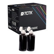 TCTK Cartușe de cerneală 30 BK set de 2 negru compatibil cu HP 315 318 319 415 419 450 455 457