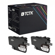TCTK cartușe de cerneală LC-424 pachet de 2 negru compatibile cu Brother DCP-J 1200 DCP-J 1200 DW DCP-J 1200 W DCP-J 1200 WE, înlocuiește LC424BK