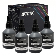 TCTK Cartușe de cerneală BT6000BK set de 4 negru compatibil cu Brother DCP-T300 DCP-T500W DCP-T700W MFC-T800W