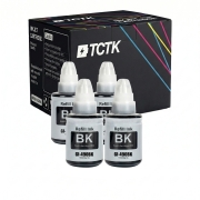 TCTK Cartușe de cerneală 135ml set de 4 negru compatibil cu Canon PIXMA G1400 G1410 G1411 G2400 G2410 G2411 G3400 G3410 G3411 G4400 G4410 G4411