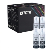 TCTK Cartușe de cerneală E-103BK set de 4 negru compatibil cu Epson EcoTank L1110 L1210 L1230 L1250 L1270 L3100 L3101 L3110 L3111 L3150 L3151 L3156 L3160 L3210 L3211 L3230 L3231 L3250 L3251 L3252