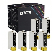 TCTK Ink Cartridges 891 4-pack Black compatible with Epson Office B40W BX300F BX300FW BX310FN, for Stylus BX600FW BX610FW D120 D78 D92 DX4000 DX4050 DX4400 DX4450 DX5000 DX5050 DX6000 DX6050 DX7000F