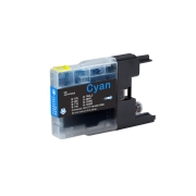 Compatibil cu Brother LC12 / 12ml Cerneală Cyan (Cartușe de cerneală)