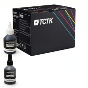 TCTK Cartușe de cerneală BT6000BK BT6000BK set de 2 negru cyan compatibil cu Brother DCP-T300 DCP-T500W DCP-T700W MFC-T800W