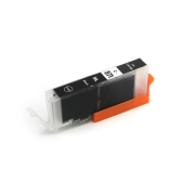 Compatible replacement for Compatible with Canon CLI-571XLBK / 12ml Ink Black (Ink cartridges)