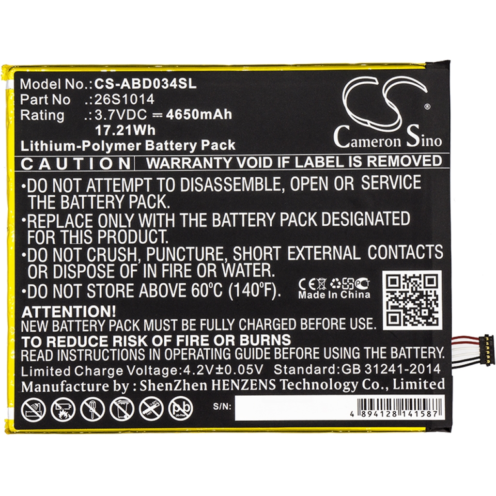 Baterie tabletă Amazon SX034QT (CS-ABD034SL)