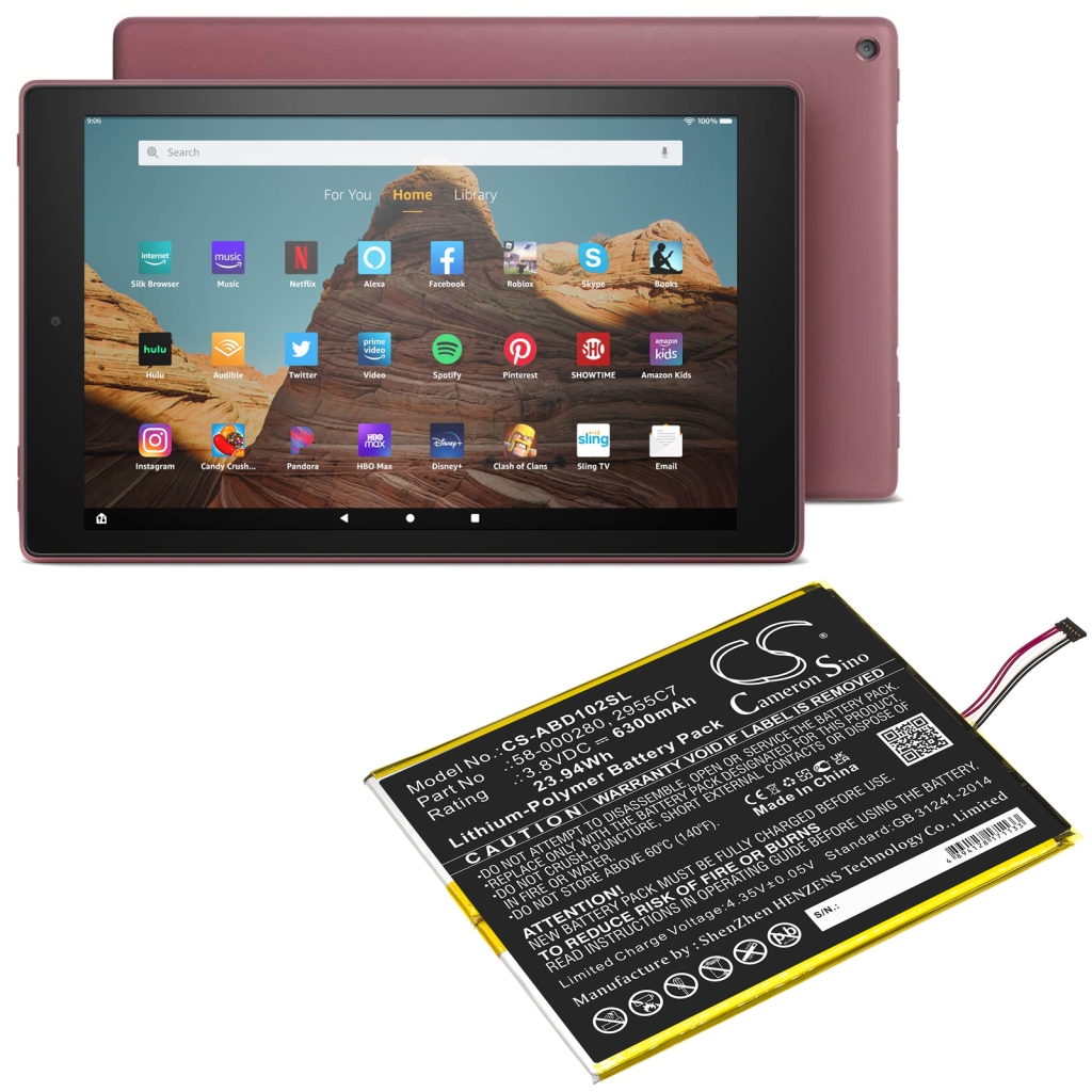 Baterie tabletă Amazon Kindle Fire HD 10.1 9th (CS-ABD102SL)