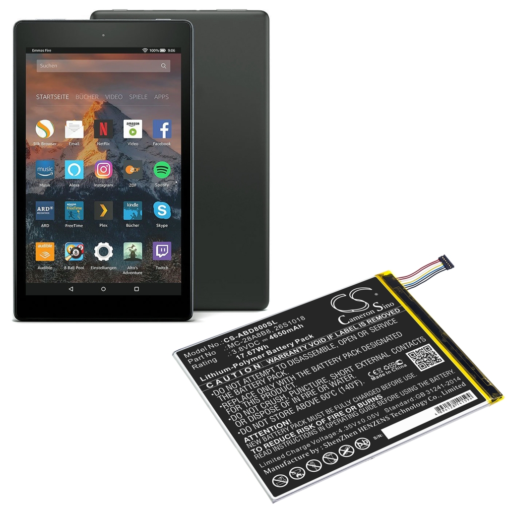 Baterie tabletă Amazon PR53DC (CS-ABD800SL)