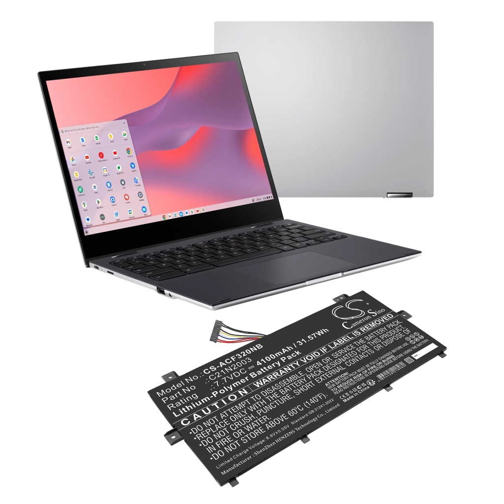 Baterii pentru laptop Asus Chromebook Flip CM3 CM3200FVA-HW0007 (CS-ACF320NB)