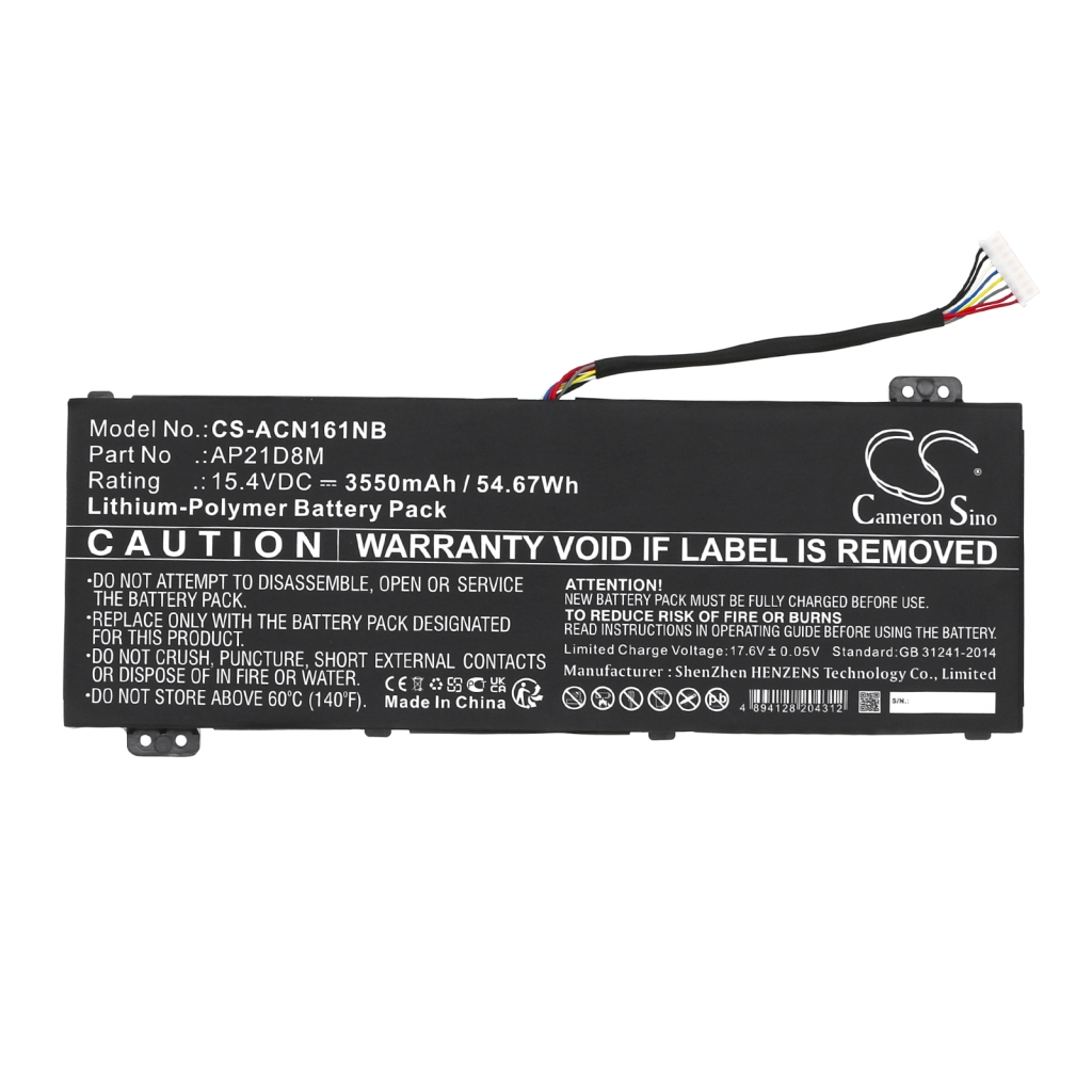 Înlocuire compatibilă pentru bateria Acer AP21D8M,KT.0040G.015