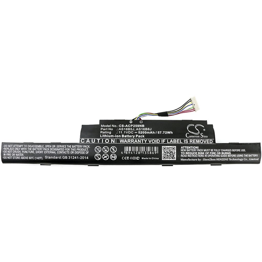 Înlocuire compatibilă pentru bateria Acer AS16B5J,AS16B8J,KT.0060G.001