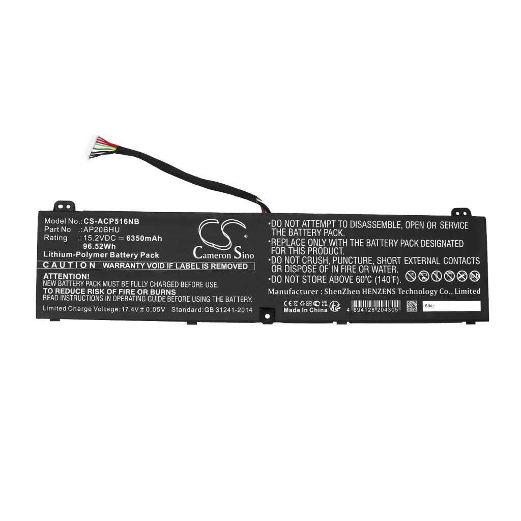 Înlocuire compatibilă pentru bateria Acer AP20BHU
