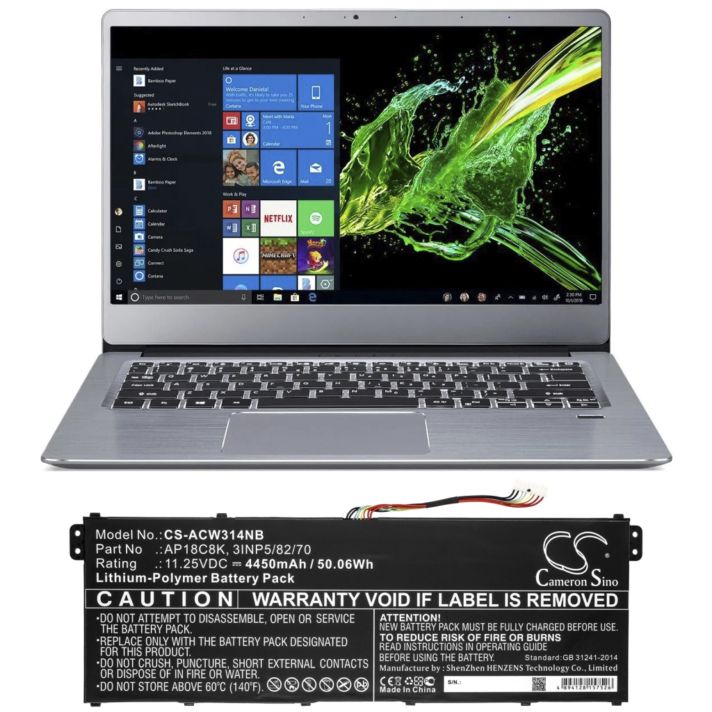 Acer Swift 3 SF314-58G-75XA