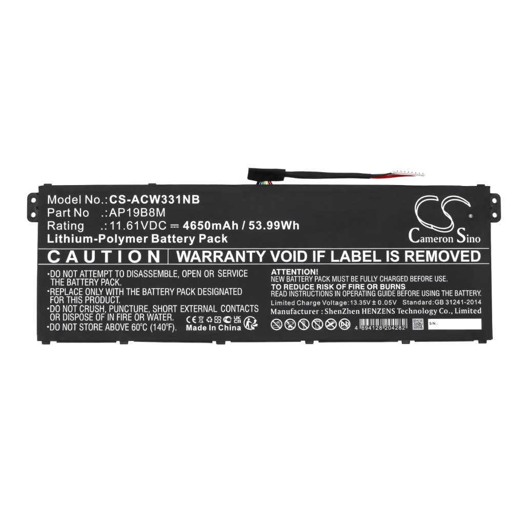 Înlocuire compatibilă pentru bateria Acer AP19B8M,KT0030G024