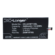 Înlocuire compatibilă pentru bateria Acer APRILIA,ZAW1975Q,ZAW1975Q 1/ICP3/61/127,ZWA1975Q