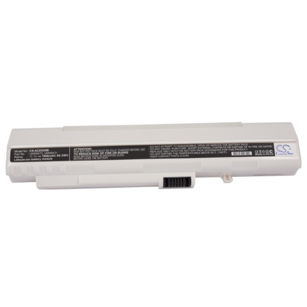Notebook battery Acer Aspire One A110L weiss