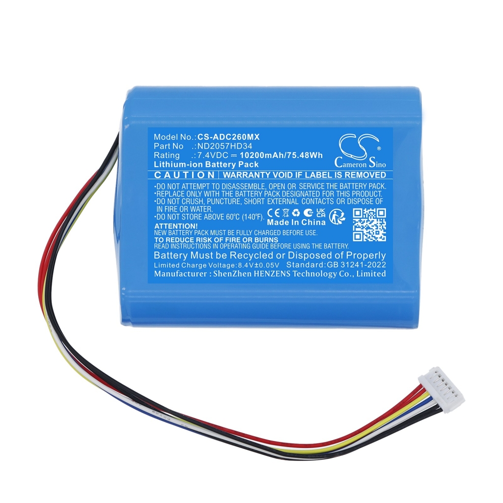 Baterie compatibil cu Suntech Adc CS-ADC260MX