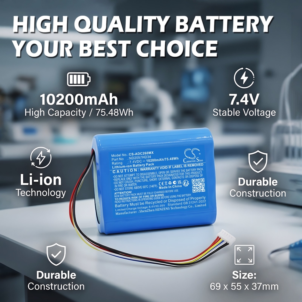 Baterie compatibil cu Suntech Adc CS-ADC260MX
