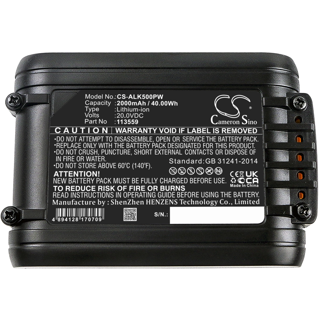 Power Tools Battery Rockwell RK2800K2