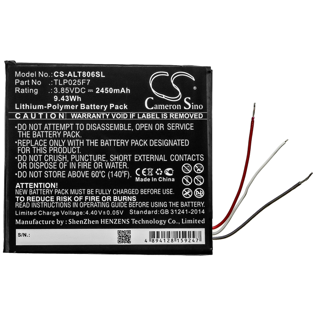 Baterie tabletă Alcatel 1T 7" (CS-ALT806SL)