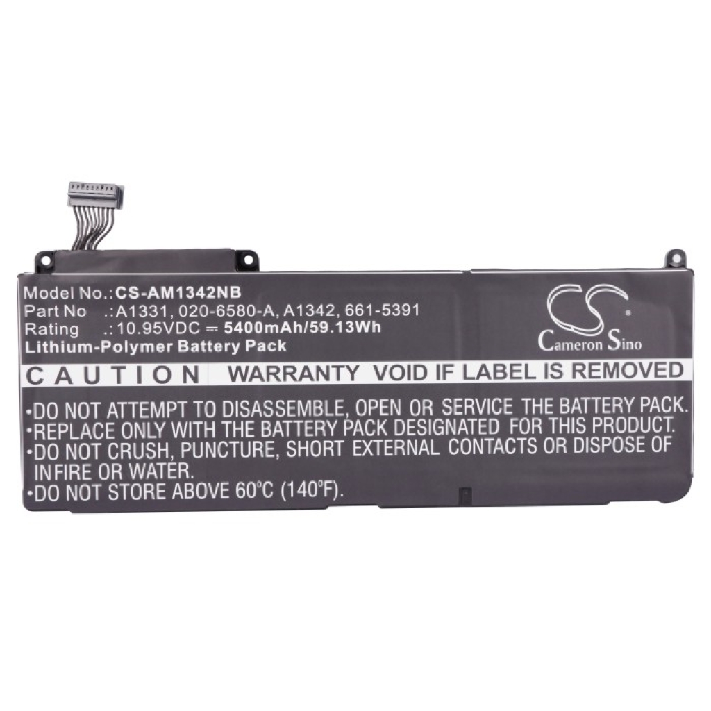 Baterii pentru laptop Apple MacBook Pro MB133LL/A 15.4";_(CS-AM1342NB)=