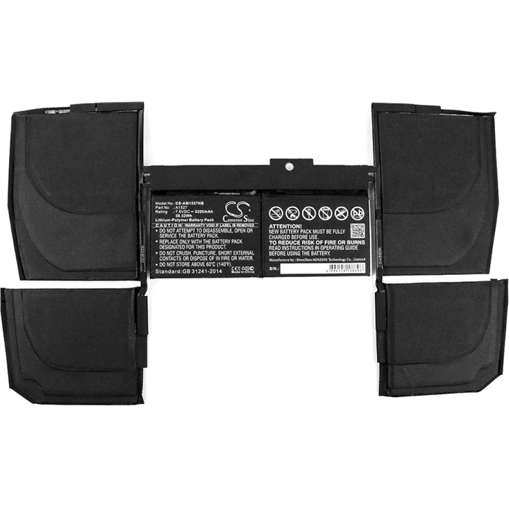 Baterii pentru laptop Apple MLHC2LL/A* (CS-AM1527NB)