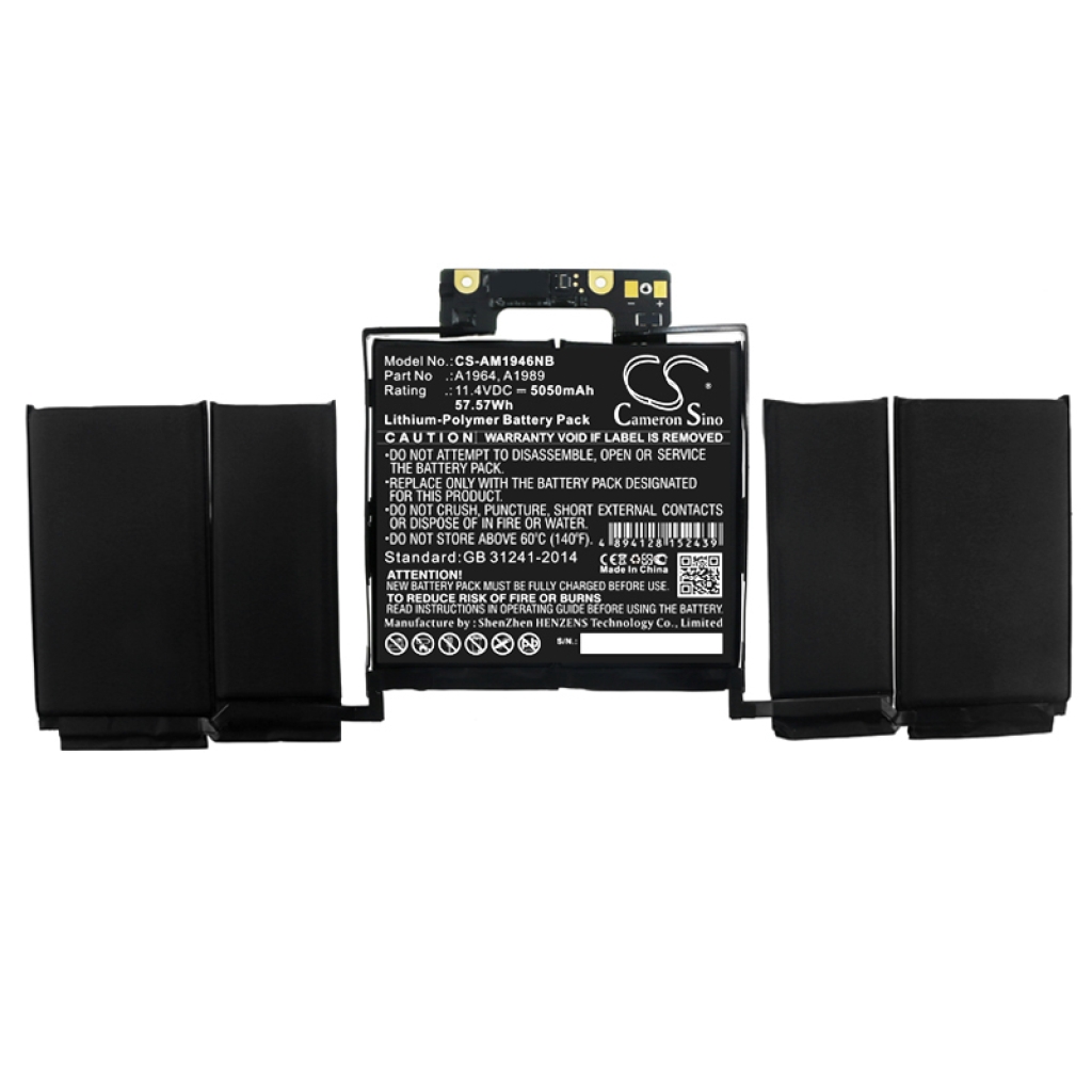 Baterii pentru laptop Apple MR9Q2LL/A (CS-AM1946NB)